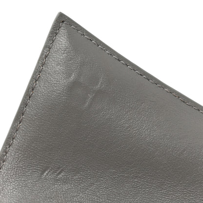 Balenciaga Shiny Calfskin Crocodile Embossed Hourglass Chain Bag Steel Grey 10 of 15