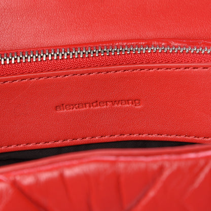 Alexander Wang Calfskin Quilted Halo Xbody Bag Red 8 of 11