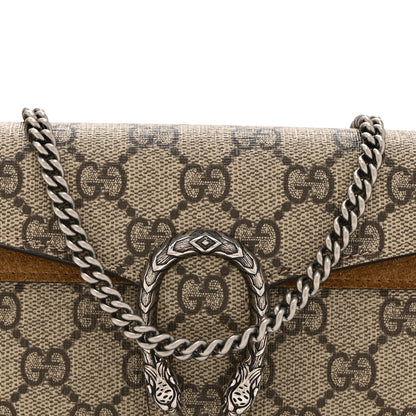 Gucci GG Supreme Monogram Super Mini Dionysus Shoulder Bag Taupe 7 of 10