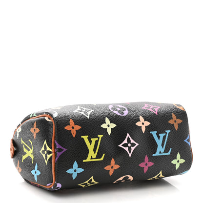 Louis Vuitton Monogram Multicolor Mini Sac HL Speedy Black 3 of 11