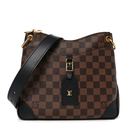 Louis Vuitton Damier Ebene Odeon PM Black 1 of 8