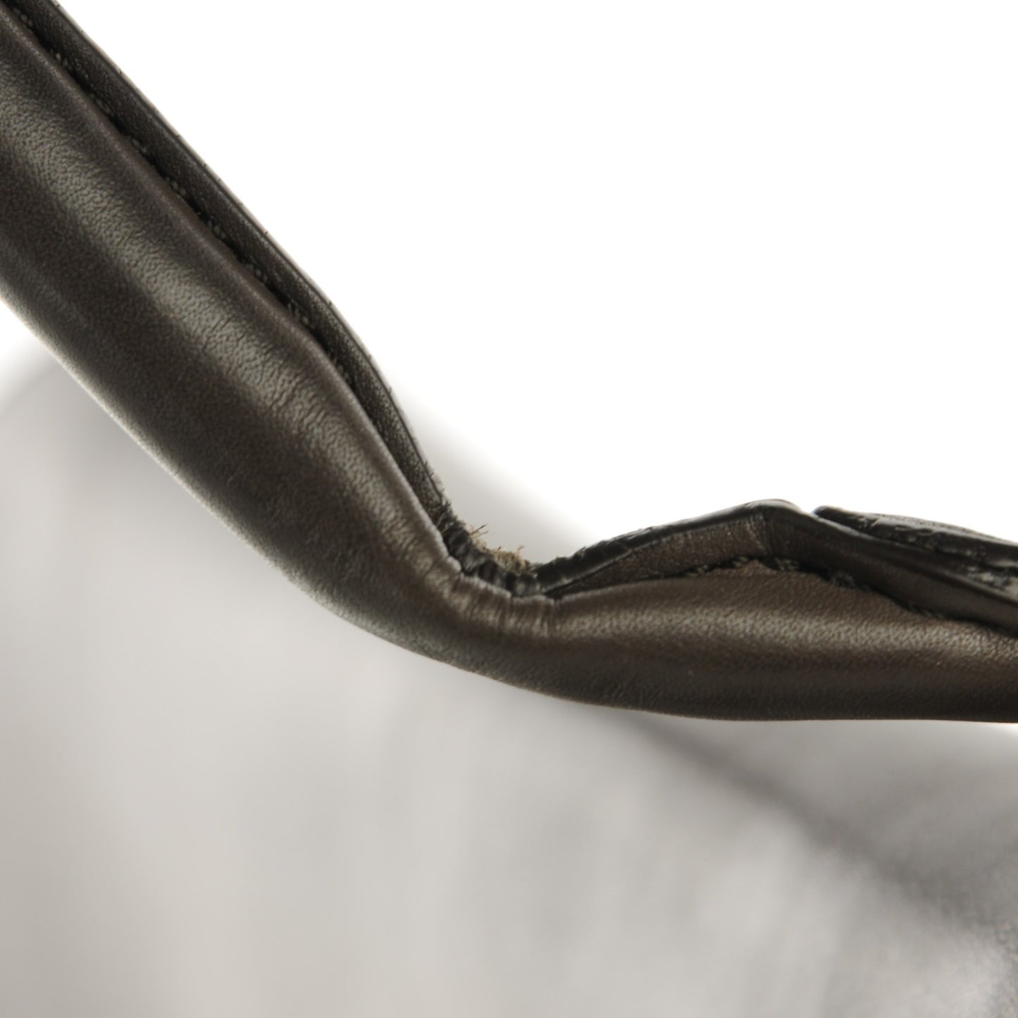 Smooth Calfskin Large Tri-Color Trapeze Anthracite