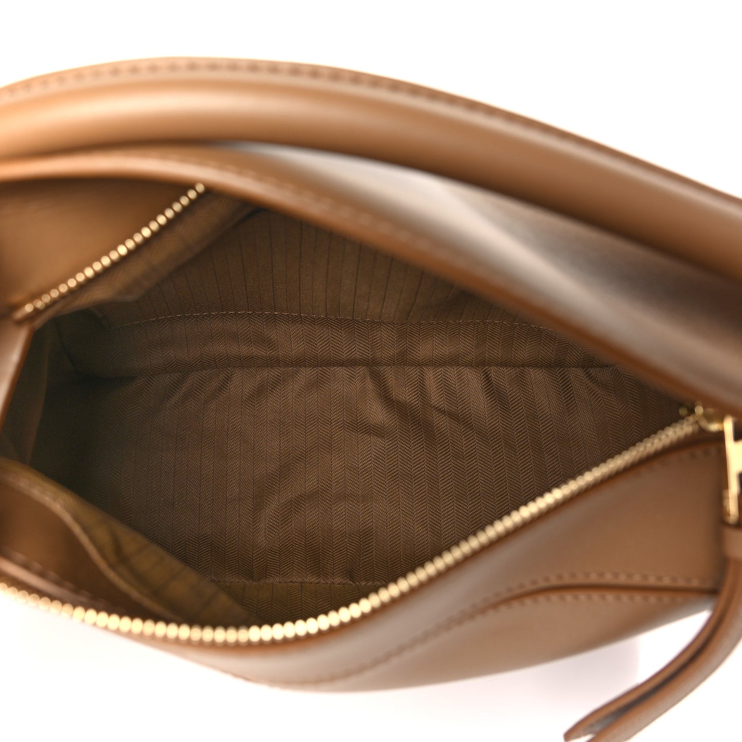 Satin Calfskin Small Puzzle Bag Oak