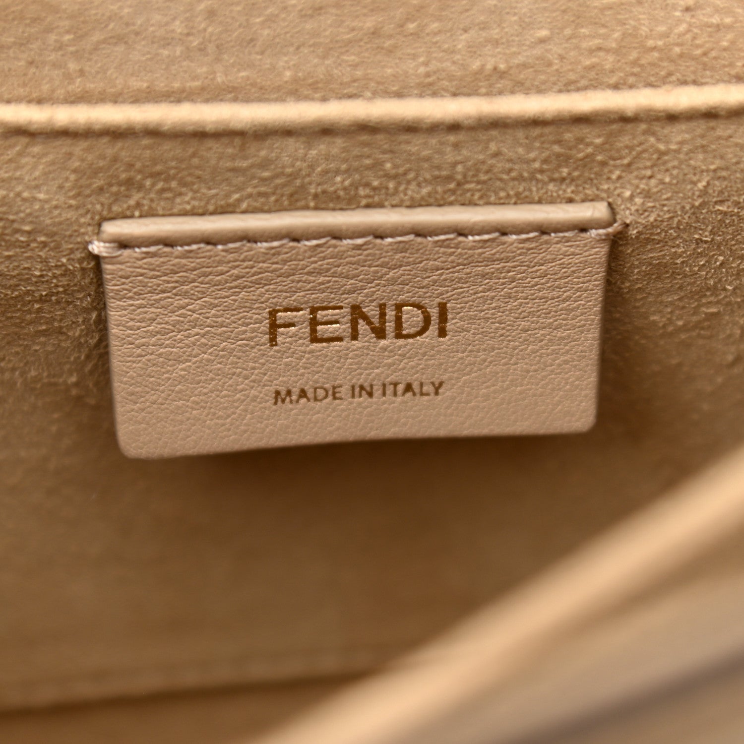 Fendi Calfskin Kan I Shoulder Bag Red Multicolor 6 of 11