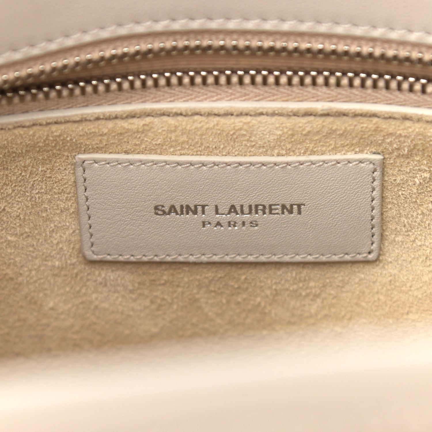 Saint Laurent Calfskin Studded Small Sac De Jour White 6 of 20
