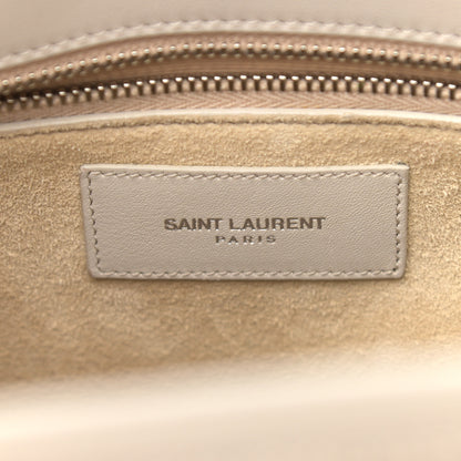 Saint Laurent Calfskin Studded Small Sac De Jour White 6 of 20