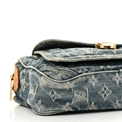 Louis Vuitton Monogram Denim Bum Bag Blue 8 of 10