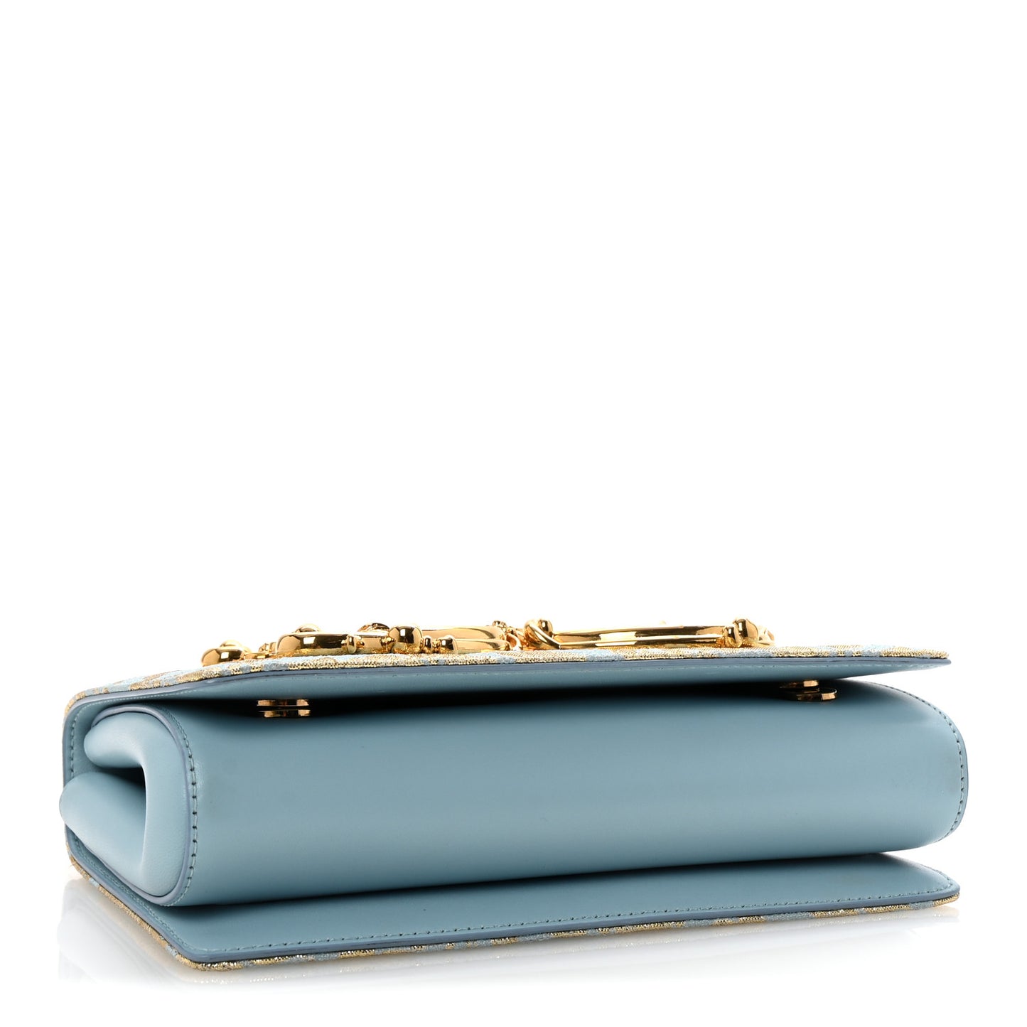 Brocade DG Girls Shoulder Bag Light Blue