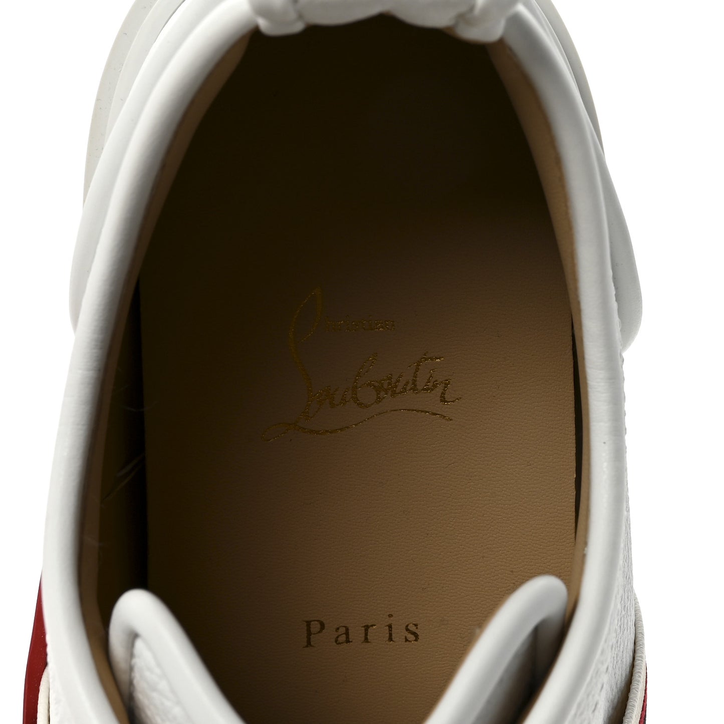Calfskin Mens Adolescenza Flat Sneakers 43.5 White