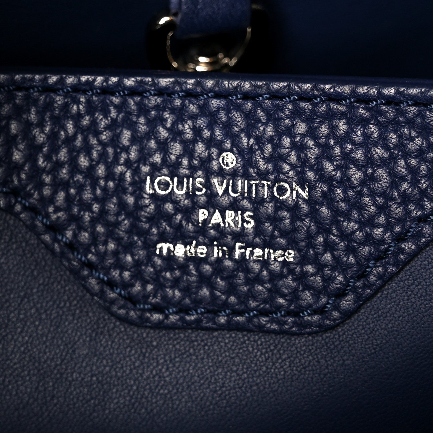 1854 Since Jacquard Vuitton Louis 38 パンツ カラビナ ネイビー VUITTON LOUIS ユ*ケ様 Vanity 1658003 Blue PM パンツ