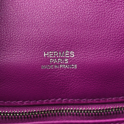 Hermes Swift Sac Berline 28 Anemone Bleu Electrique 6 of 9