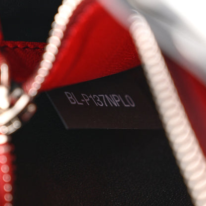 Valentino Garavani Metallic Lambskin Rockstud Spike Wallet on Chain Silver 7 of 11