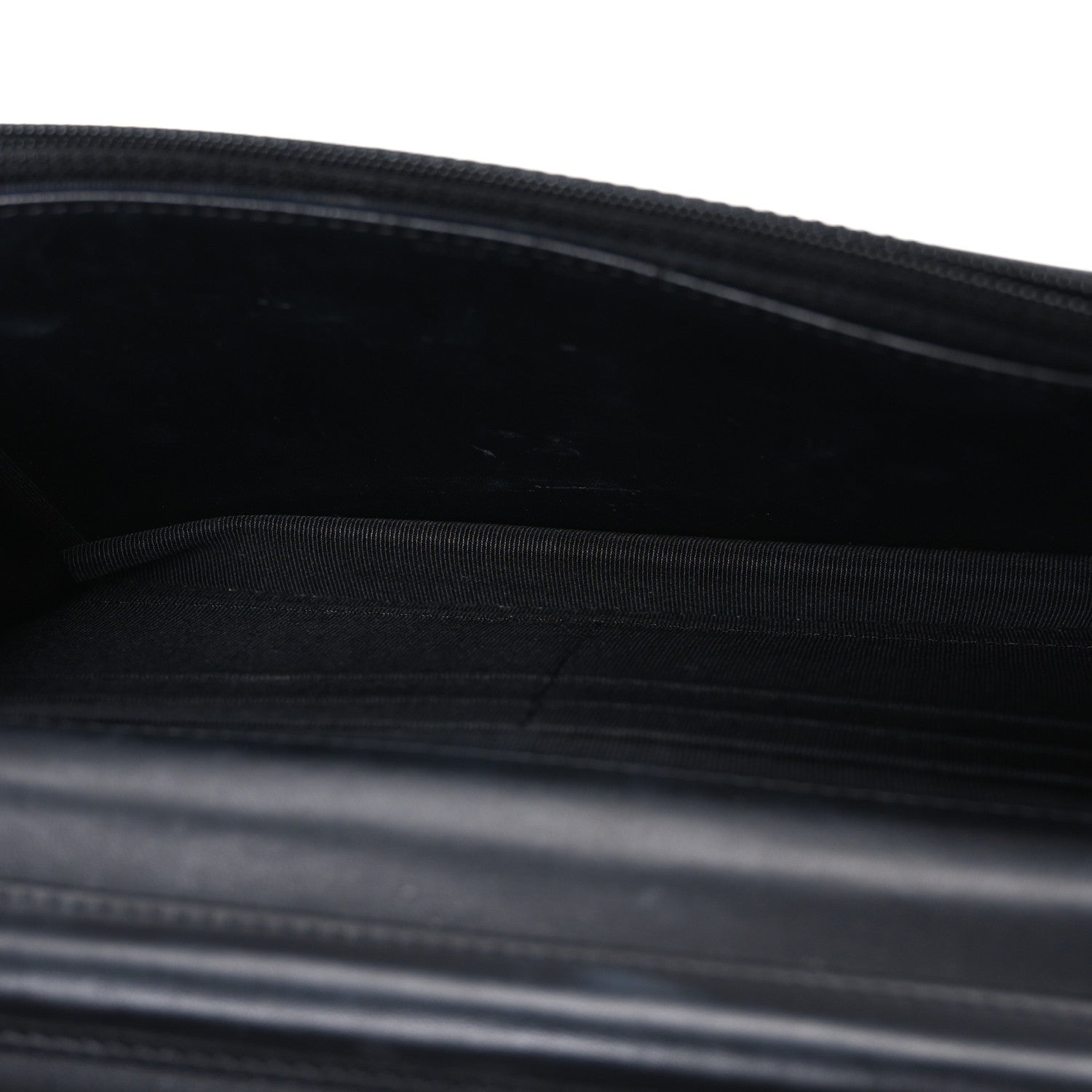 Chanel Glazed Aged Calfskin Reissue Wallet On Chain WOC So Black 5 of 11