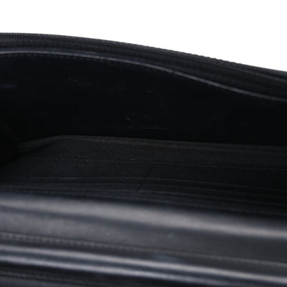 Chanel Glazed Aged Calfskin Reissue Wallet On Chain WOC So Black 5 of 11
