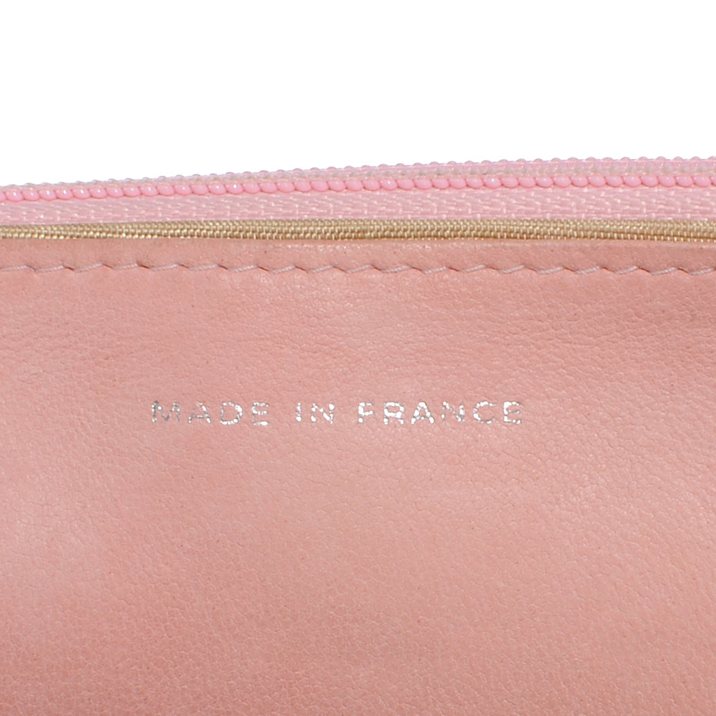 Chanel Caviar Wallet on Chain WOC Pink 7 of 7