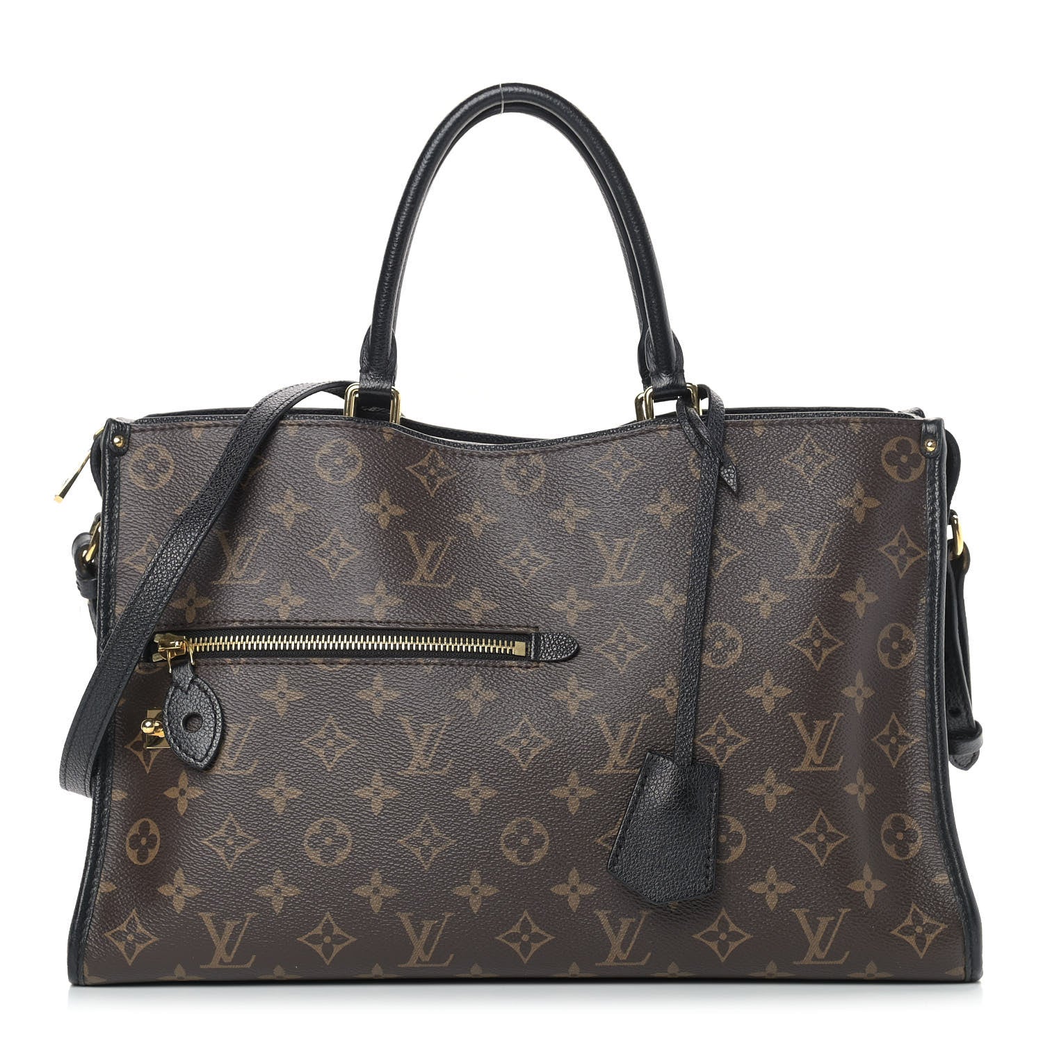 Louis Vuitton Monogram Popincourt MM Black 1 of 14