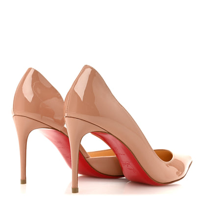 Christian Louboutin Patent Iriza 85 Pumps 36.5 Nude 5 of 8