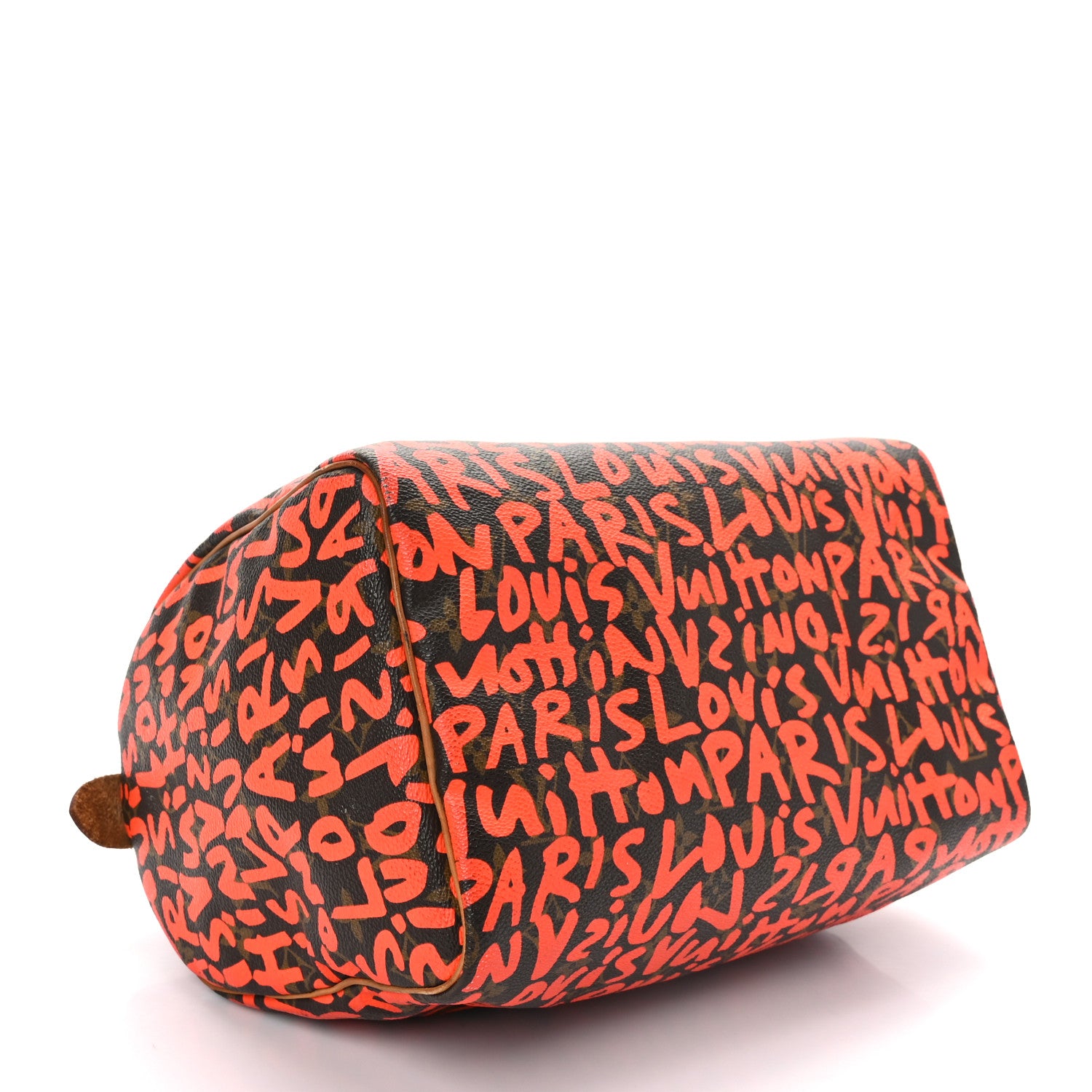 Louis Vuitton Monogram Graffiti Speedy 30 Orange 4 of 10