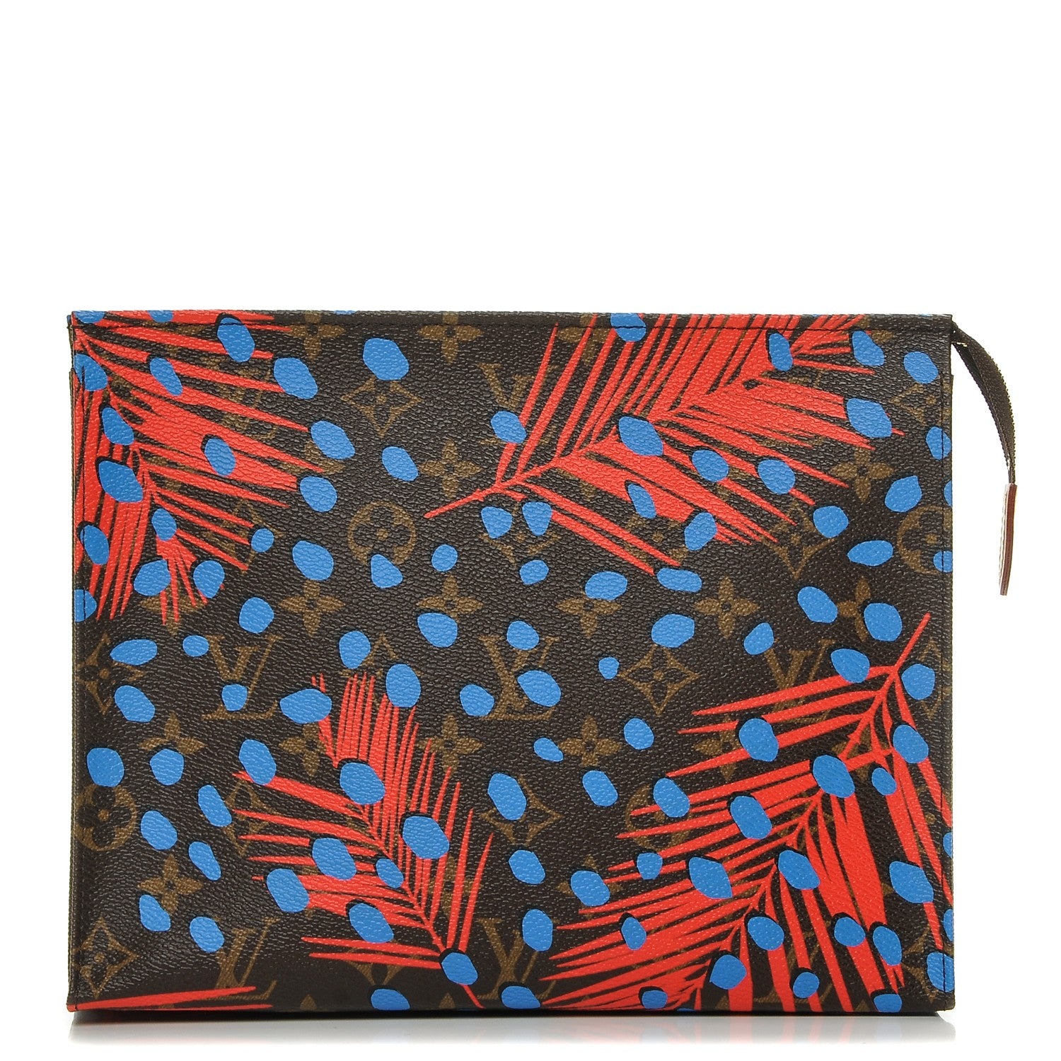 Louis Vuitton Monogram Jungle Dots Toiletry Pouch 26 Coquelicot Denim 1 of 7