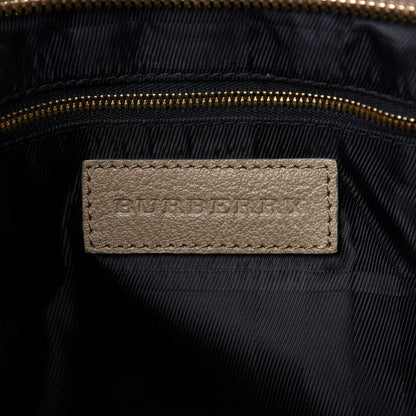 Burberry Calfskin Medium Bartow Hobo Bag Beige 8 of 12
