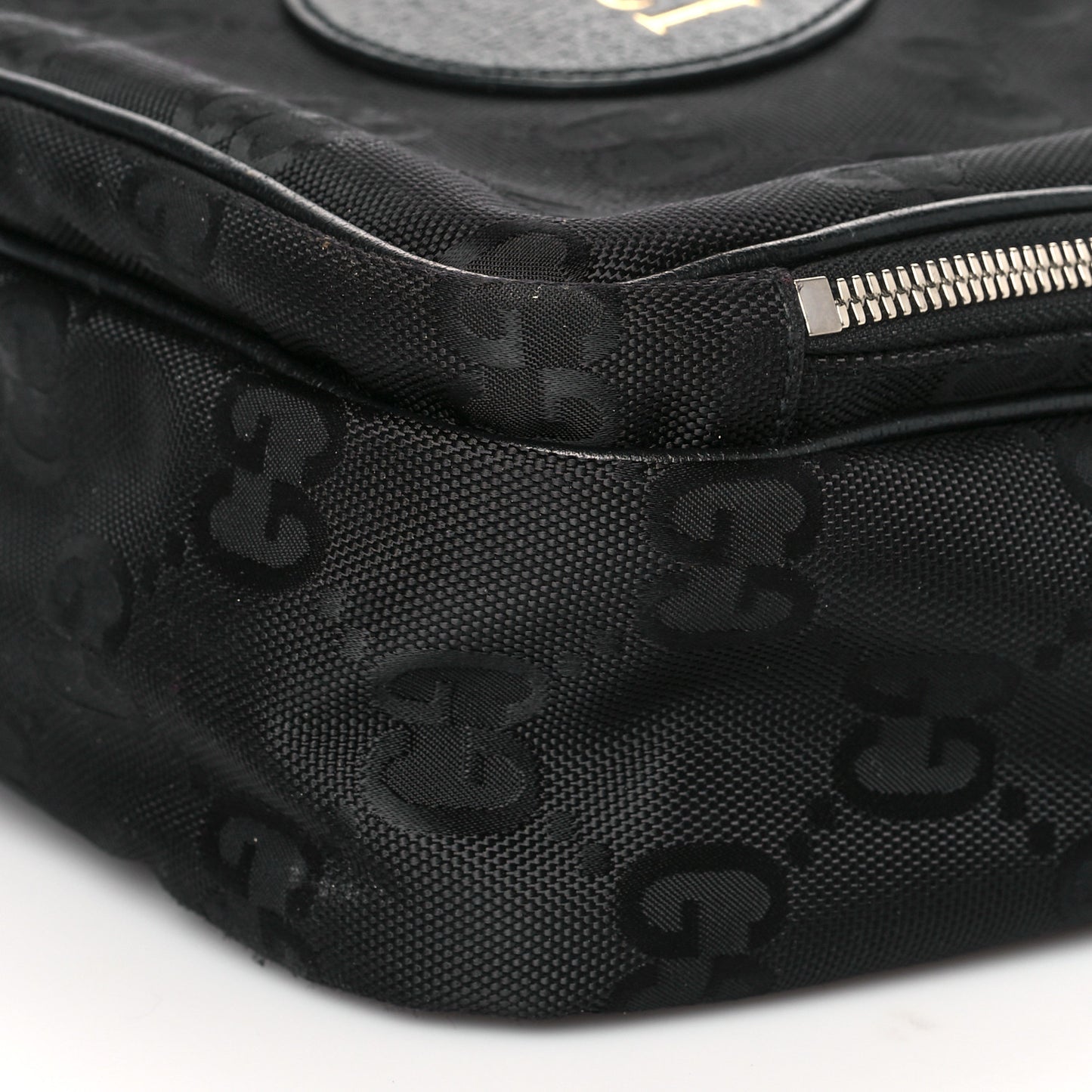 Econyl Nylon Monogram Off The Grid Messenger Black