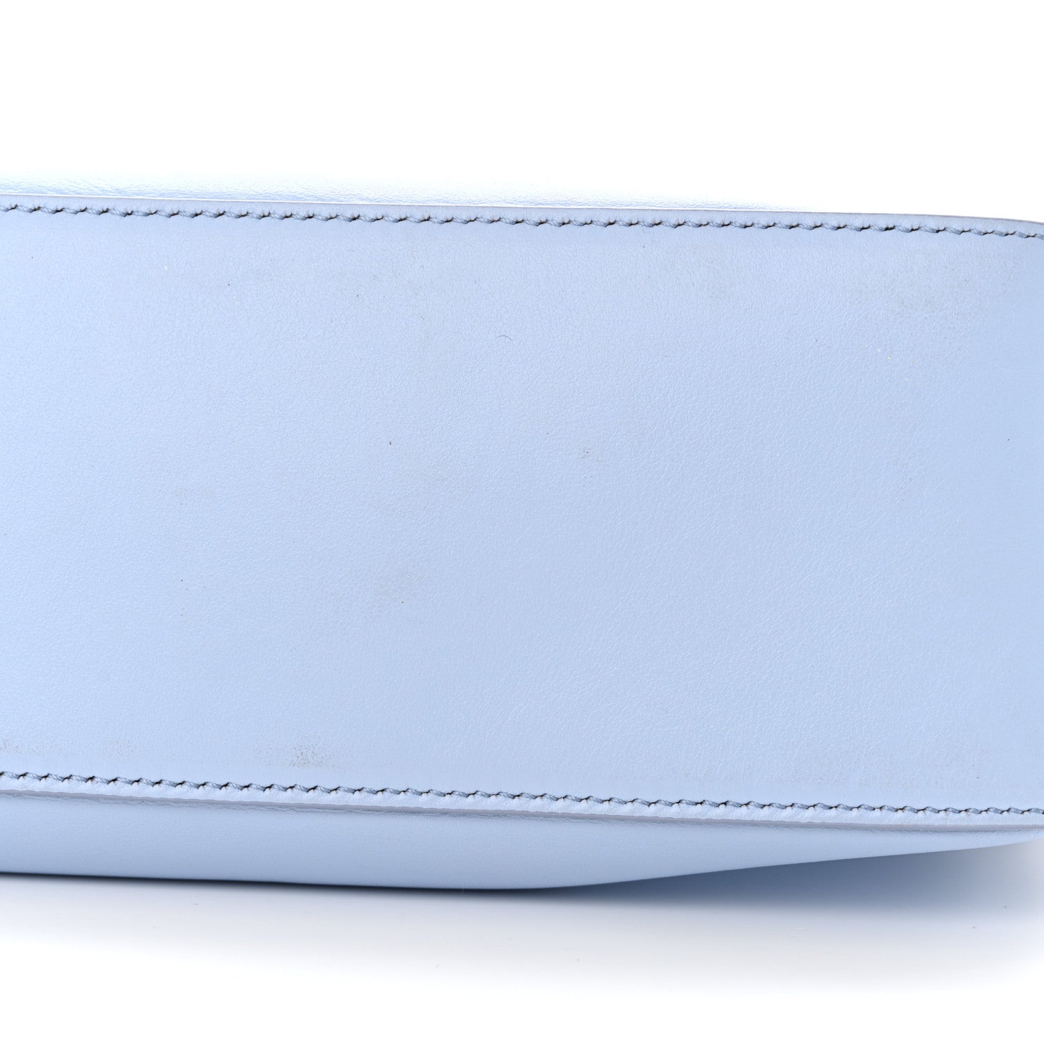 Givenchy Smooth Calfskin Small Moon Cut Out Shoulder Bag Baby Blue 10 of 11