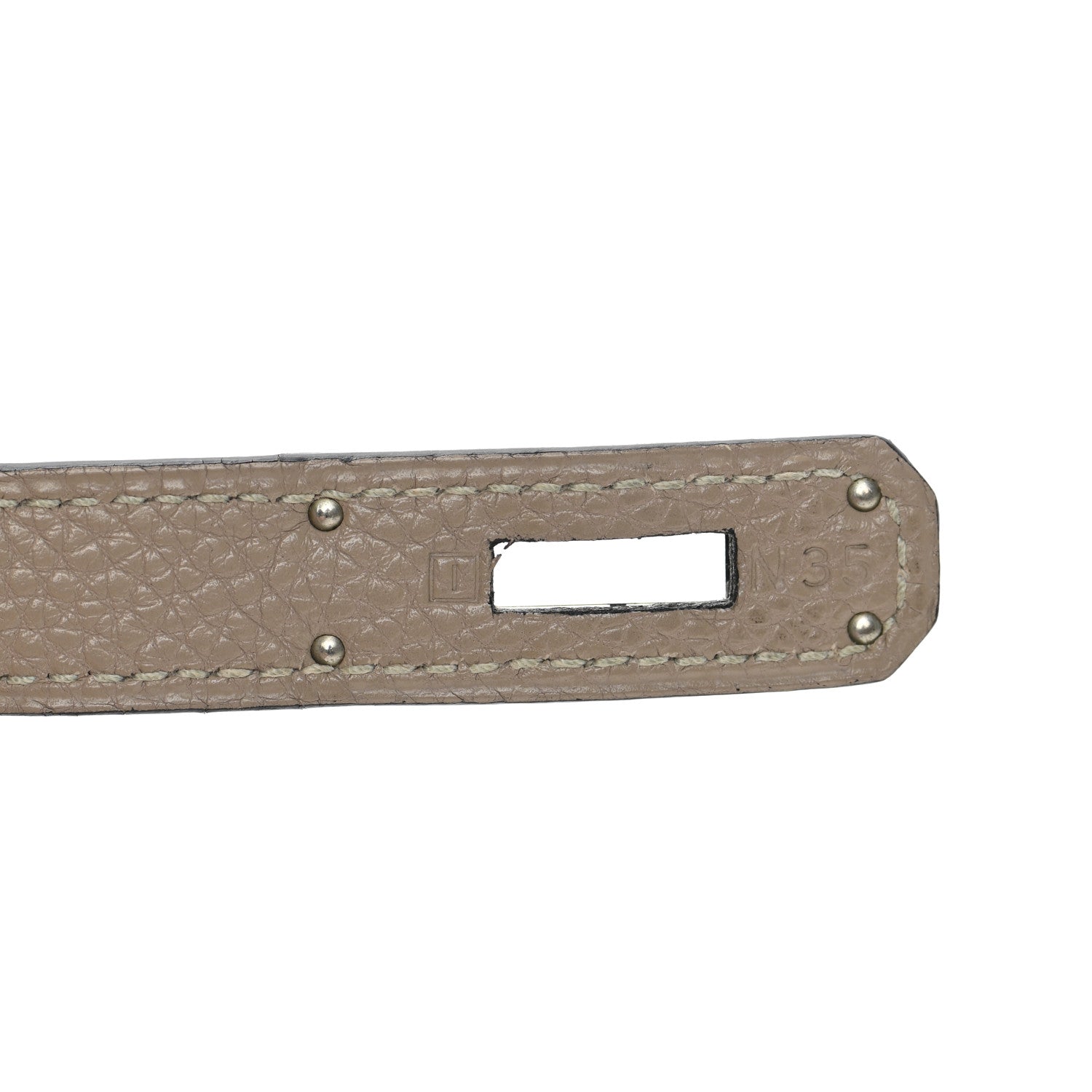 Hermes Taurillon Clemence Kelly Retourne 28 Gris Tourterelle 26 of 43