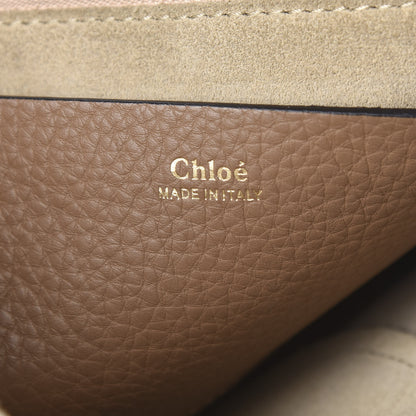 Chloe Grained Calfskin Small Hayley Hobo Nut 6 of 9