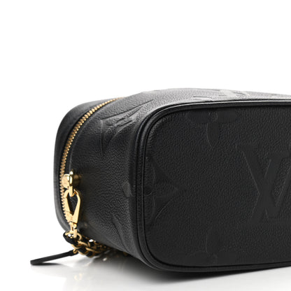 Louis Vuitton Empreinte Monogram Giant Vanity PM Black 10 of 11