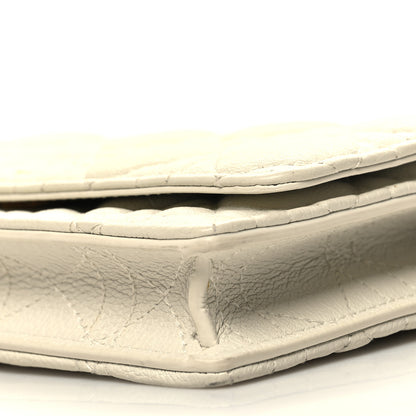 Christian Dior Supple Calfskin Caro Pouch with Chain Latte 10 of 13