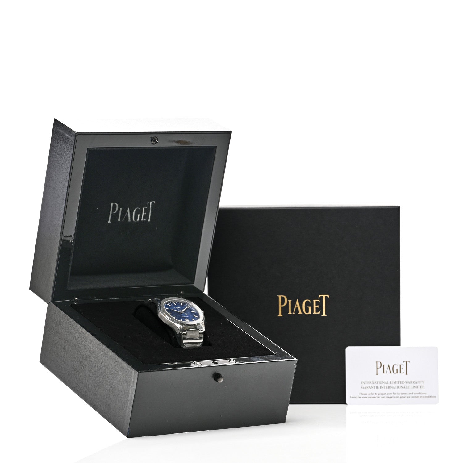 Piaget Stainless Steel 42mm Polo S Automatic Watch Blue 5 of 5