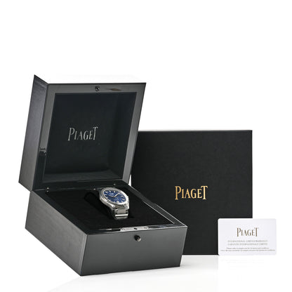 Piaget Stainless Steel 42mm Polo S Automatic Watch Blue 5 of 5