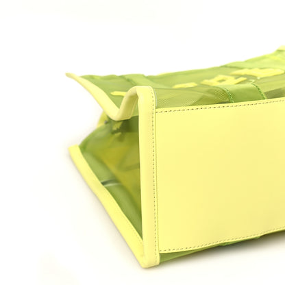 Marc Jacobs Nylon The Mesh Medium Tote Bag Fluo Yellow 7 of 8