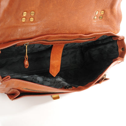 Proenza Schouler Lambskin Medium PS1 Satchel Saddle 5 of 8