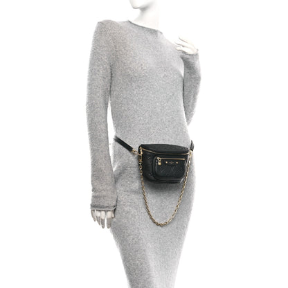 Louis Vuitton Empreinte Mini Bumbag Black 2 of 10