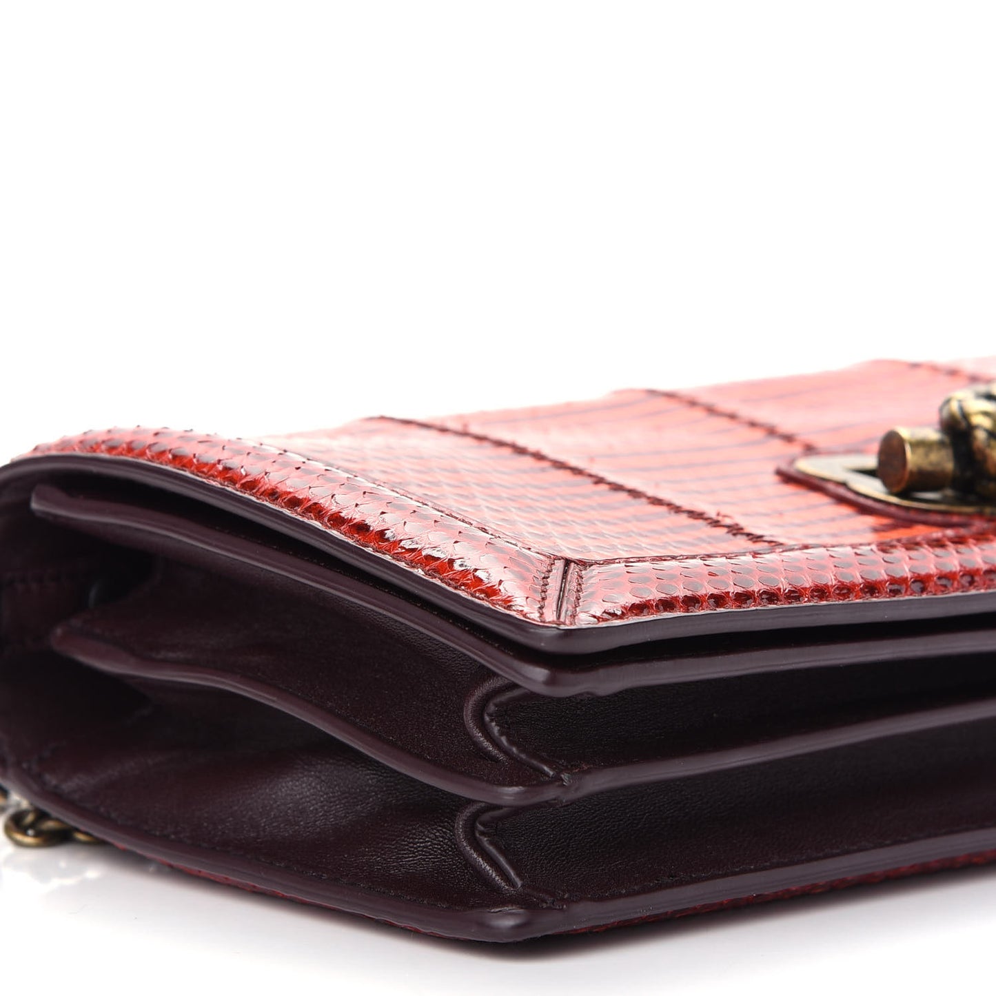 Nappa Ayers Club Stitch Knot Clutch