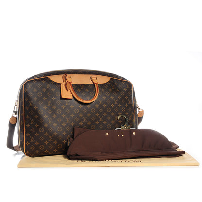Louis Vuitton Monogram Alize 2 Compartment Luggage Travel Bag 7 of 7