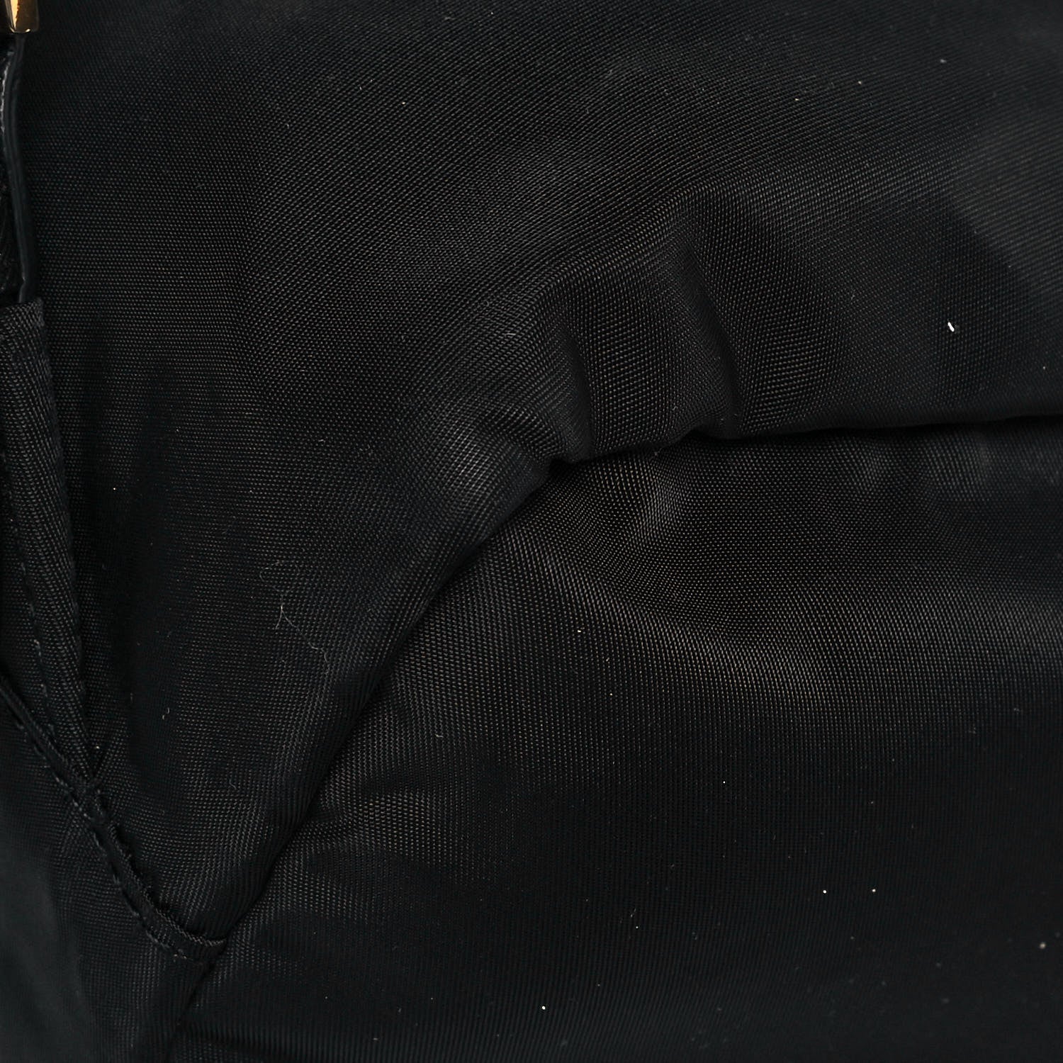 Prada Nylon Vela Saffiano Backpack Black 10 of 11