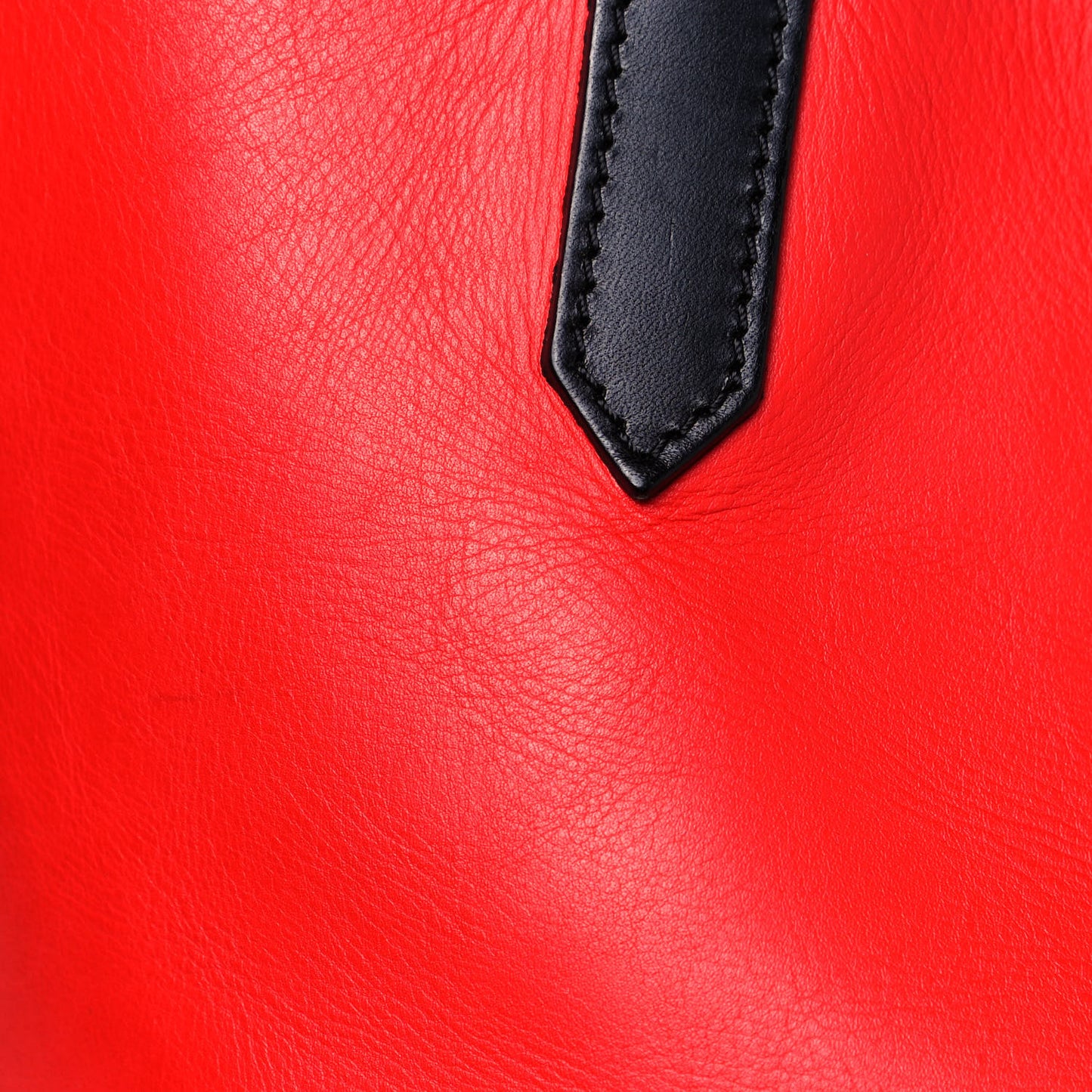 Calfskin Medium Bi-Color Antigona Tote Red Black