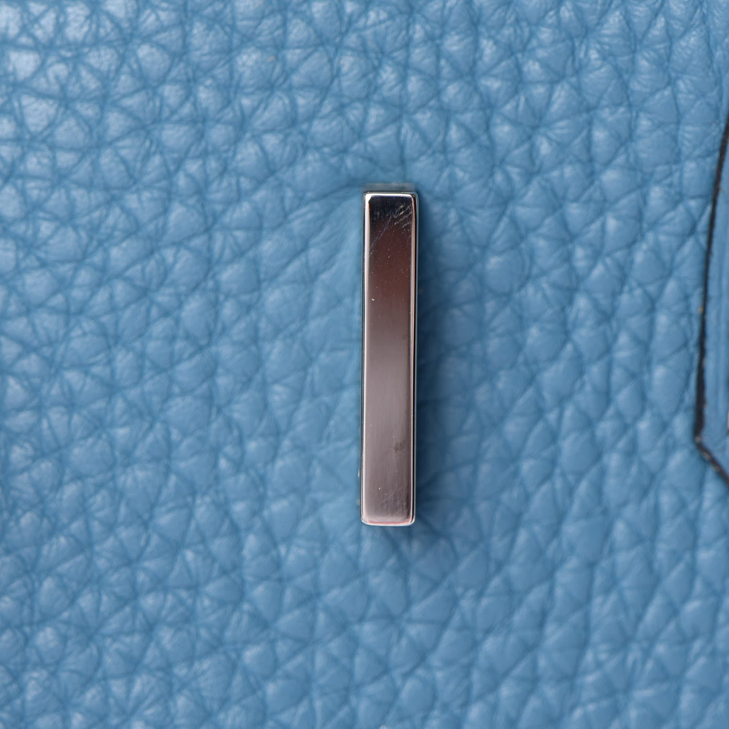 Hermes Taurillon Clemence Birkin 30 Blue Jean 20 of 40