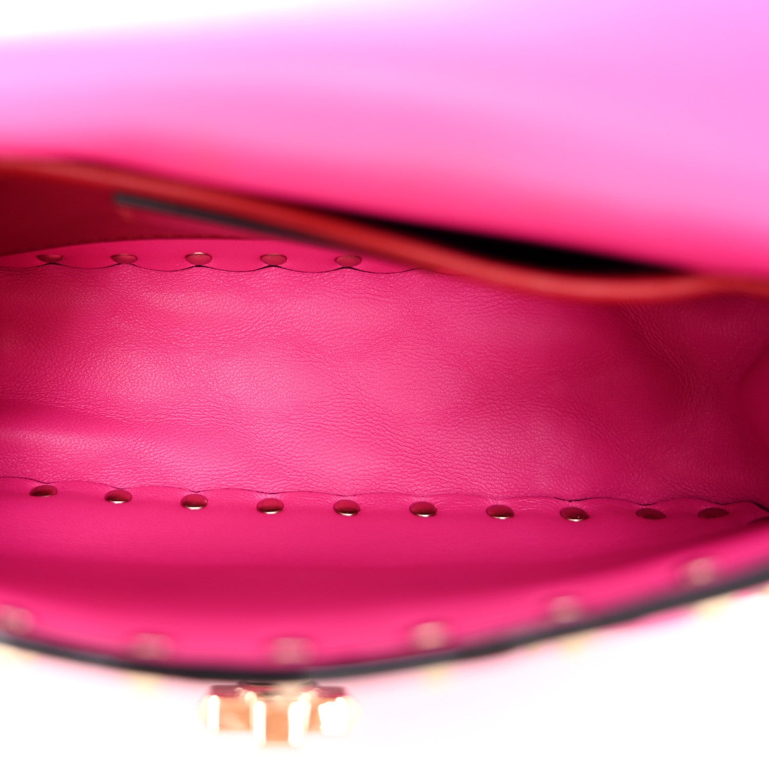 Valentino Garavani Nappa Small Rockstud Spike Shoulder Bag Shadow Pink 5 of 9