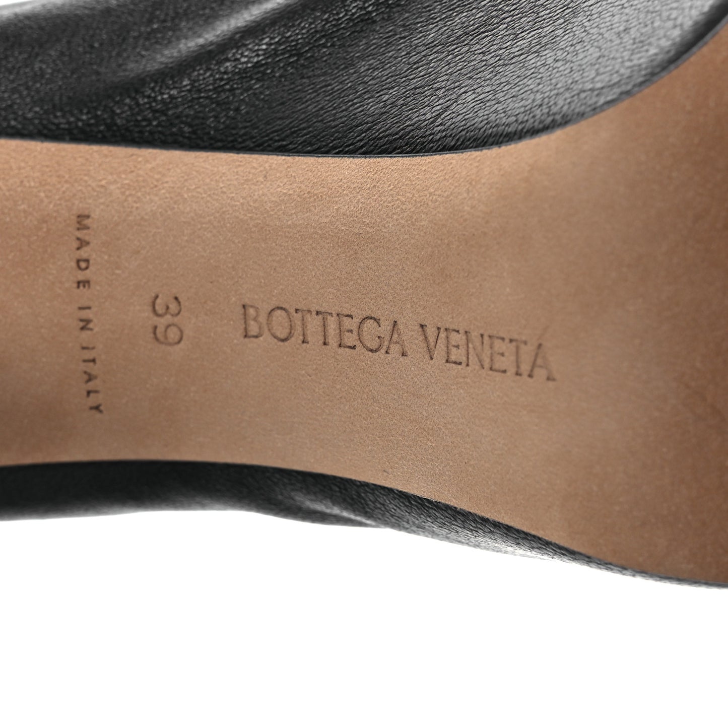 Stretch Nappa The Bold Mules 39 Black