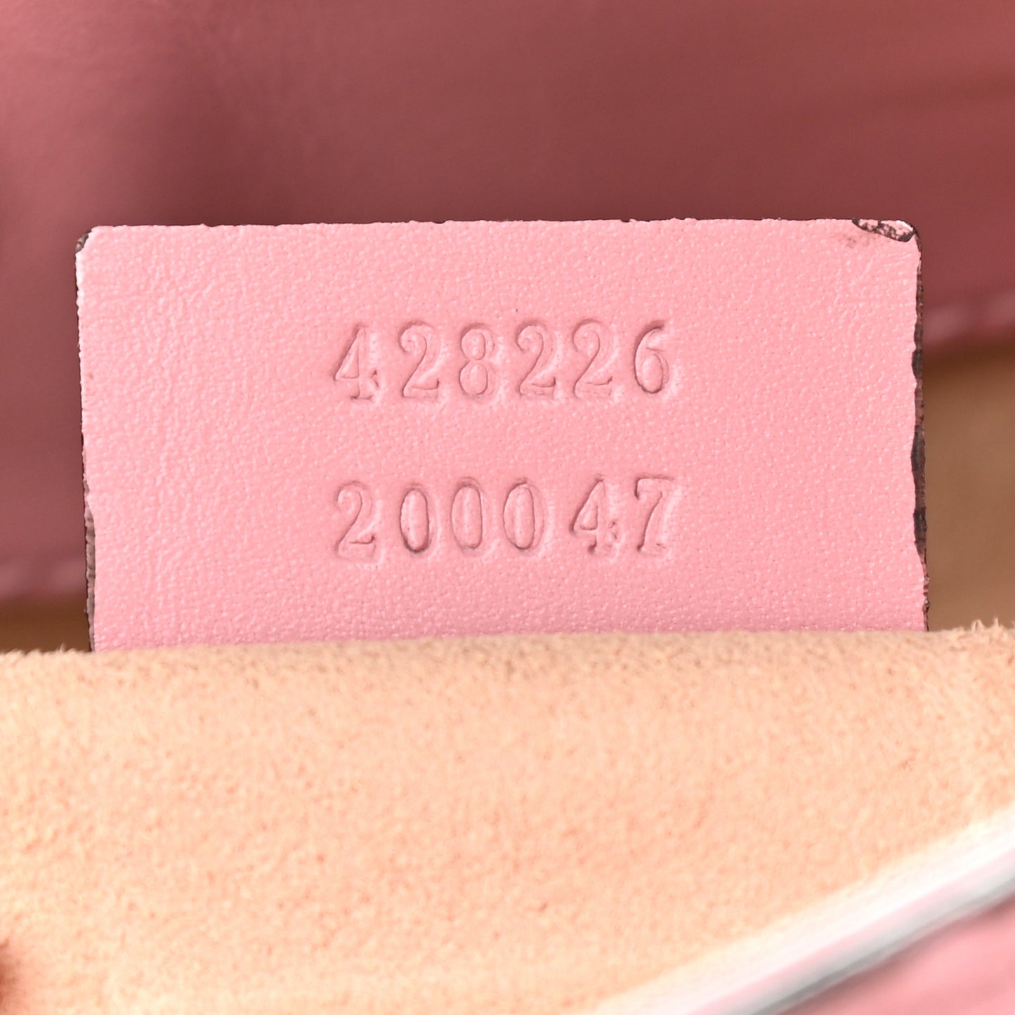 Guccissima Signature Linea A Foldover Tote Rose Baby Candy