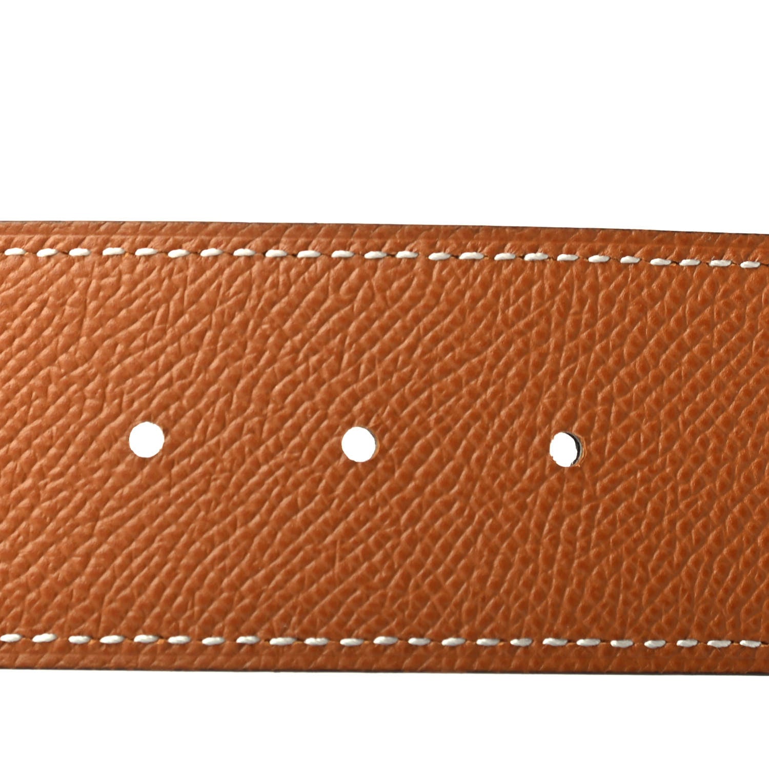 Hermes Epsom 38mm Constance H Belt 80 Gold Etain 3 of 4
