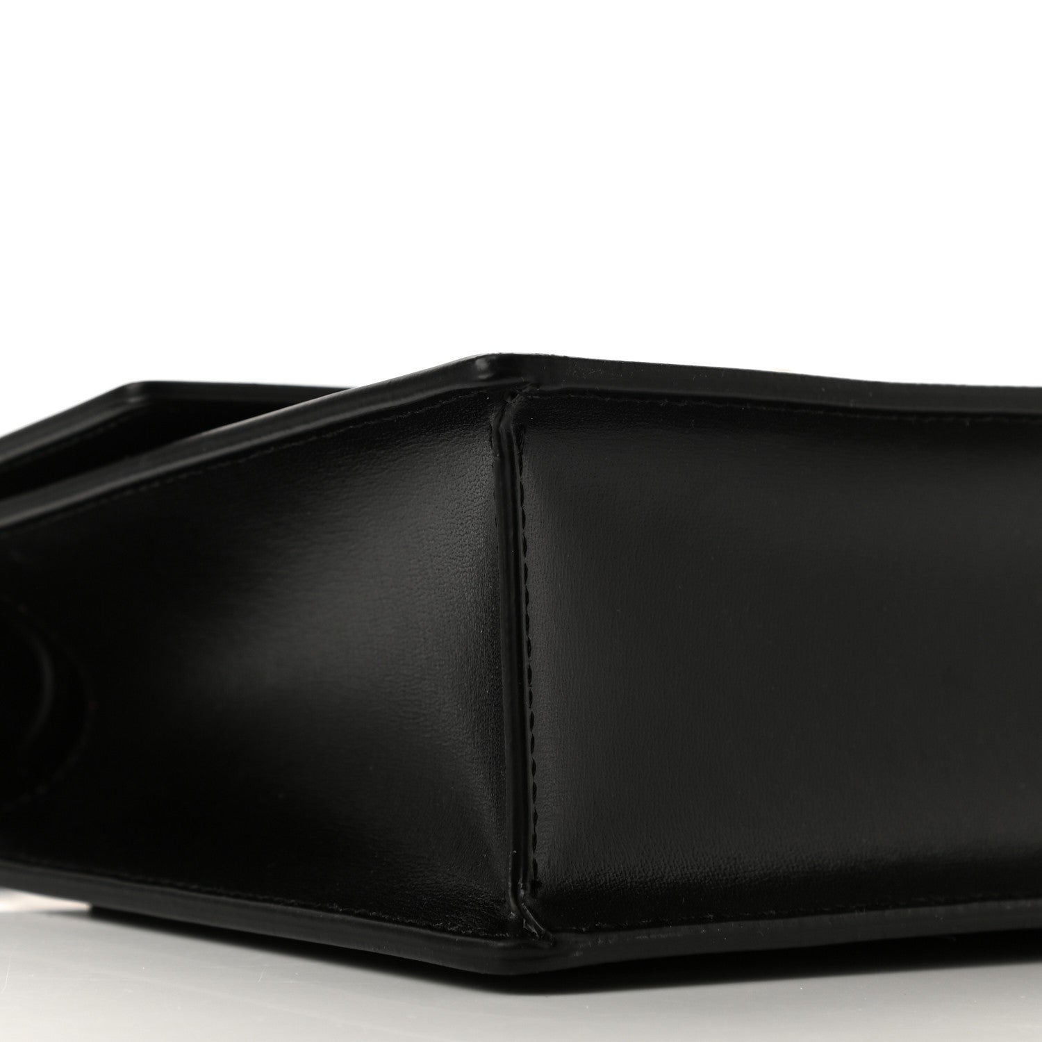 Off-White Calfskin Jitney 2.0 Crossbody Bag Black 8 of 10