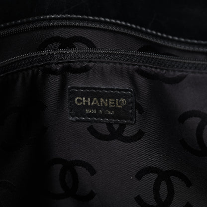 Chanel Calfskin Wild Stitch Large Tote Black 6 of 16
