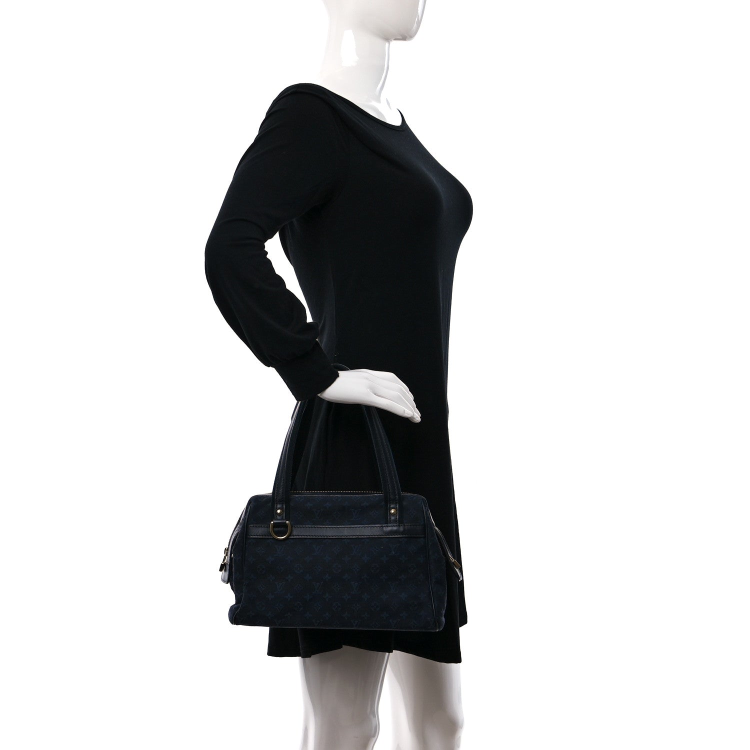 Louis Vuitton Mini Monogram Josephine PM Navy 2 of 11