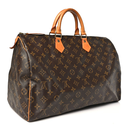 Louis Vuitton Monogram Speedy 40 3 of 9