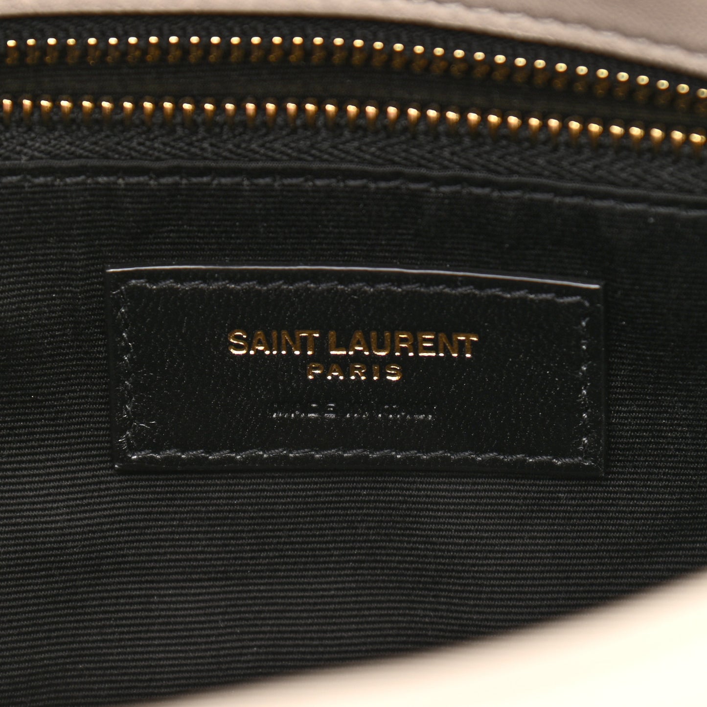Lambskin Quilted Toy Loulou Puffer Monogram Chain Satchel Blanc Vintage