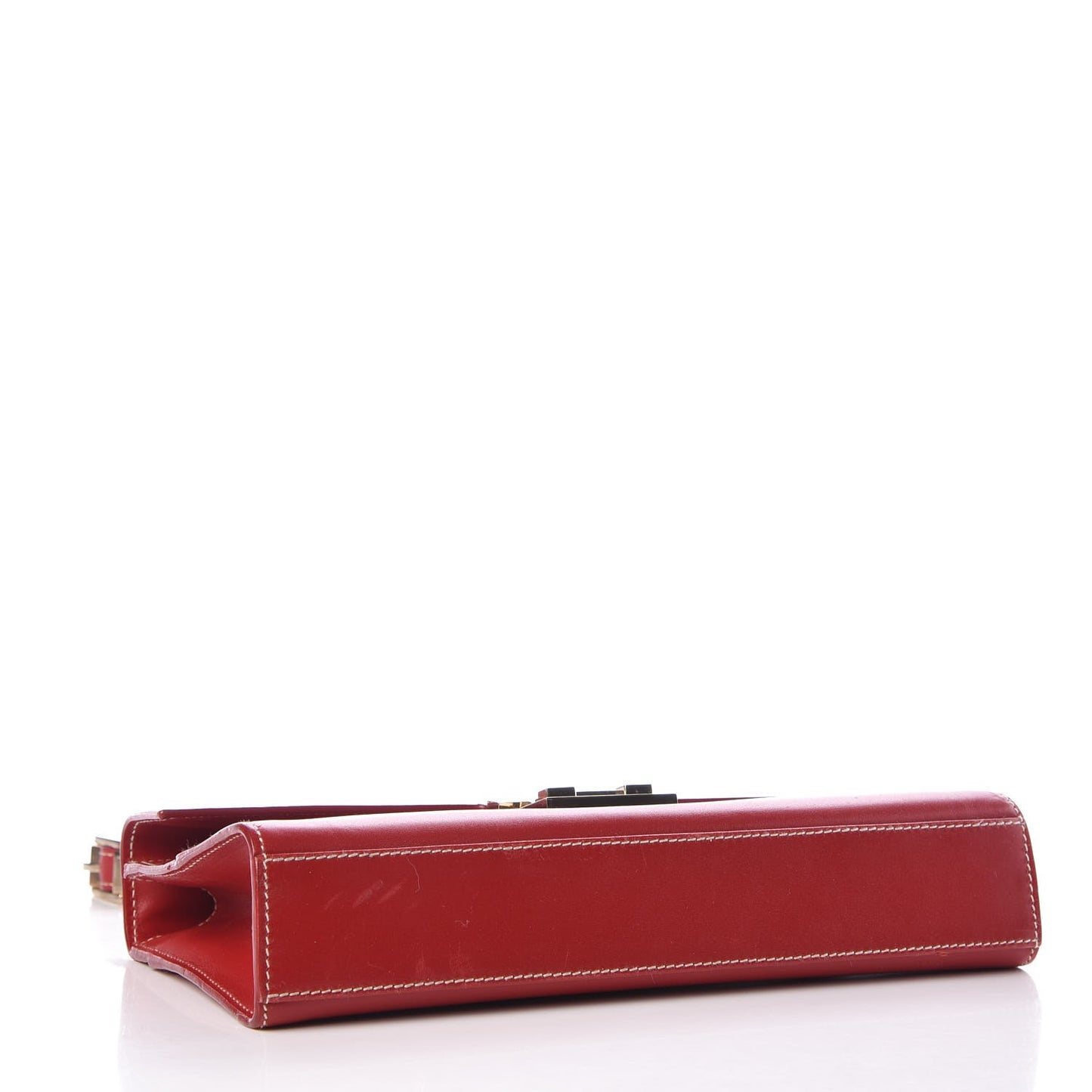 Calfskin Shoulder Bag Red